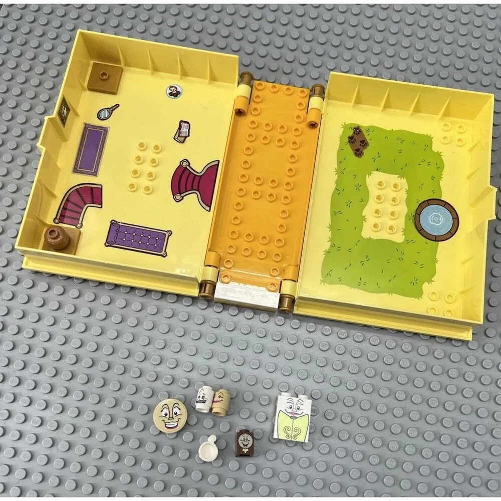 LEGO Disney Princess 43177 Belle’s Storybook Adventure Book With Some Pieces